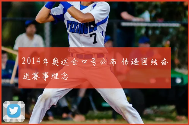 2014年奥运会口号公布 传递团结奋进赛事理念