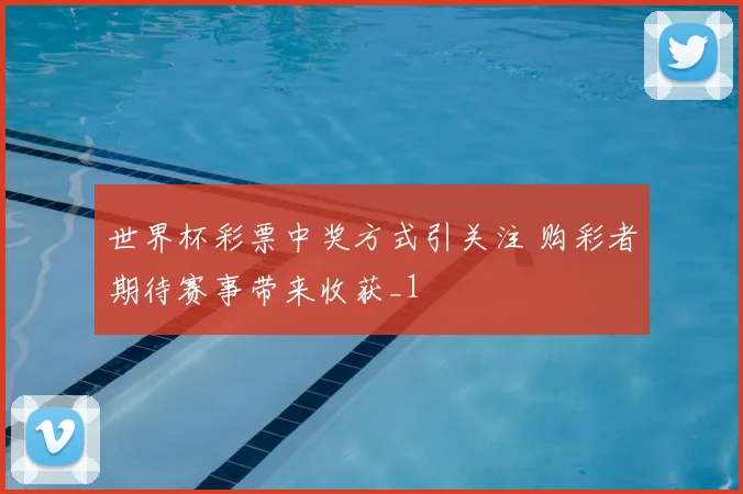 世界杯彩票中奖方式引关注 购彩者期待赛事带来收获_1